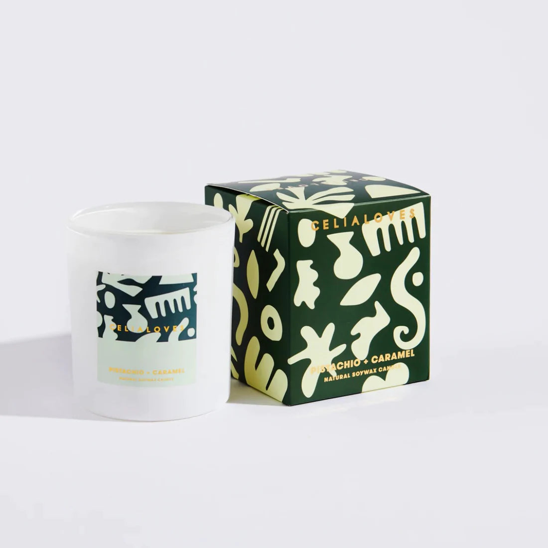 Celia Loves Candle 'Pistachio & Caramel' 40hr