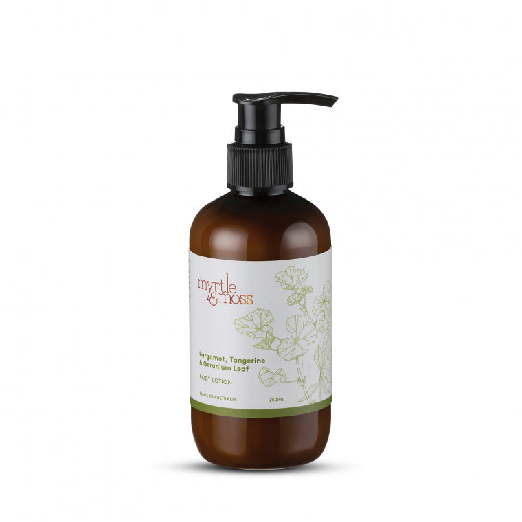 Myrtle & Moss Body Lotion 'Bergamot, Tangerine & Geranium Leaf' - 250ml