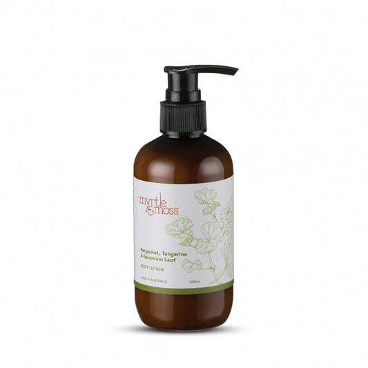 Myrtle & Moss Body Lotion 'Bergamot, Tangerine & Geranium Leaf' - 250ml