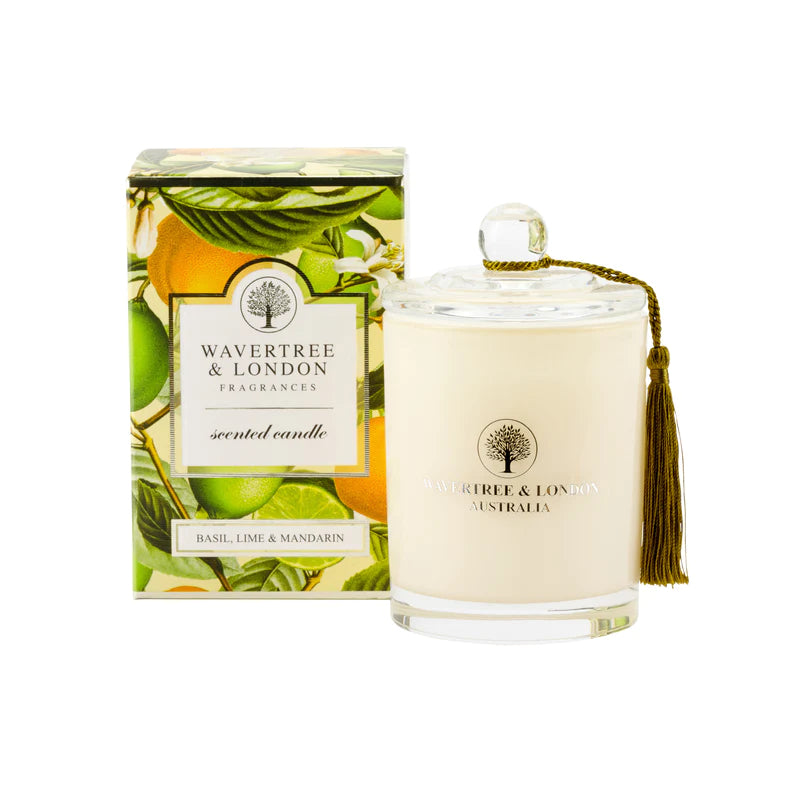 Wavertree & London Candle 'Basil, Lime & Mandarin'
