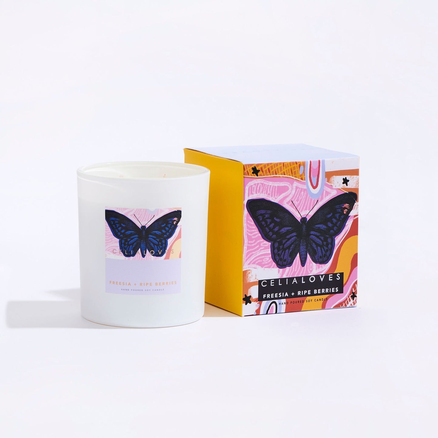 Celia Loves Candle 'Freesia & Ripe Berries' - Large