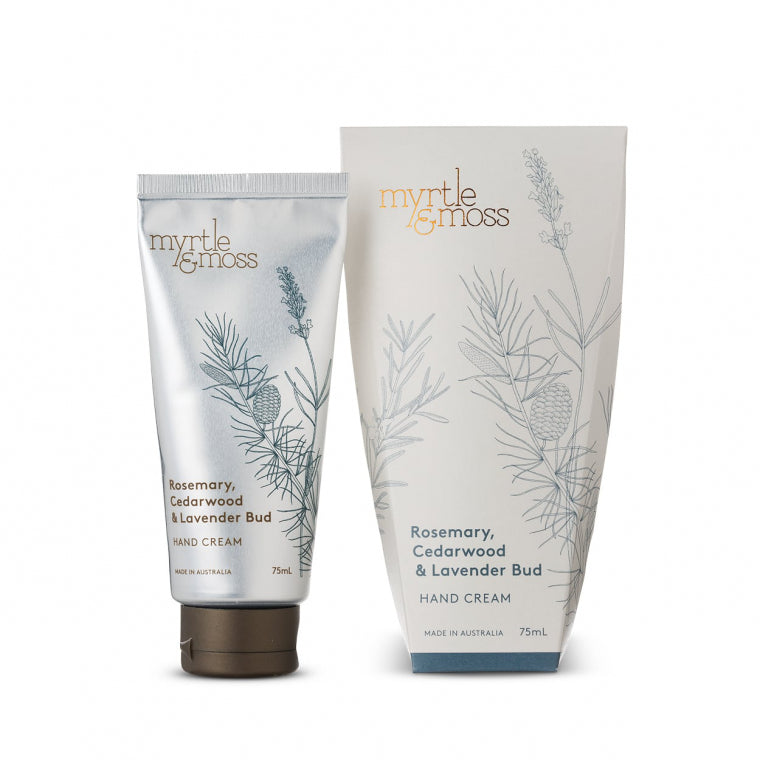 Myrtle & Moss Body Hand Cream 'Rosemary, Cedarwood & Lavender Bud'