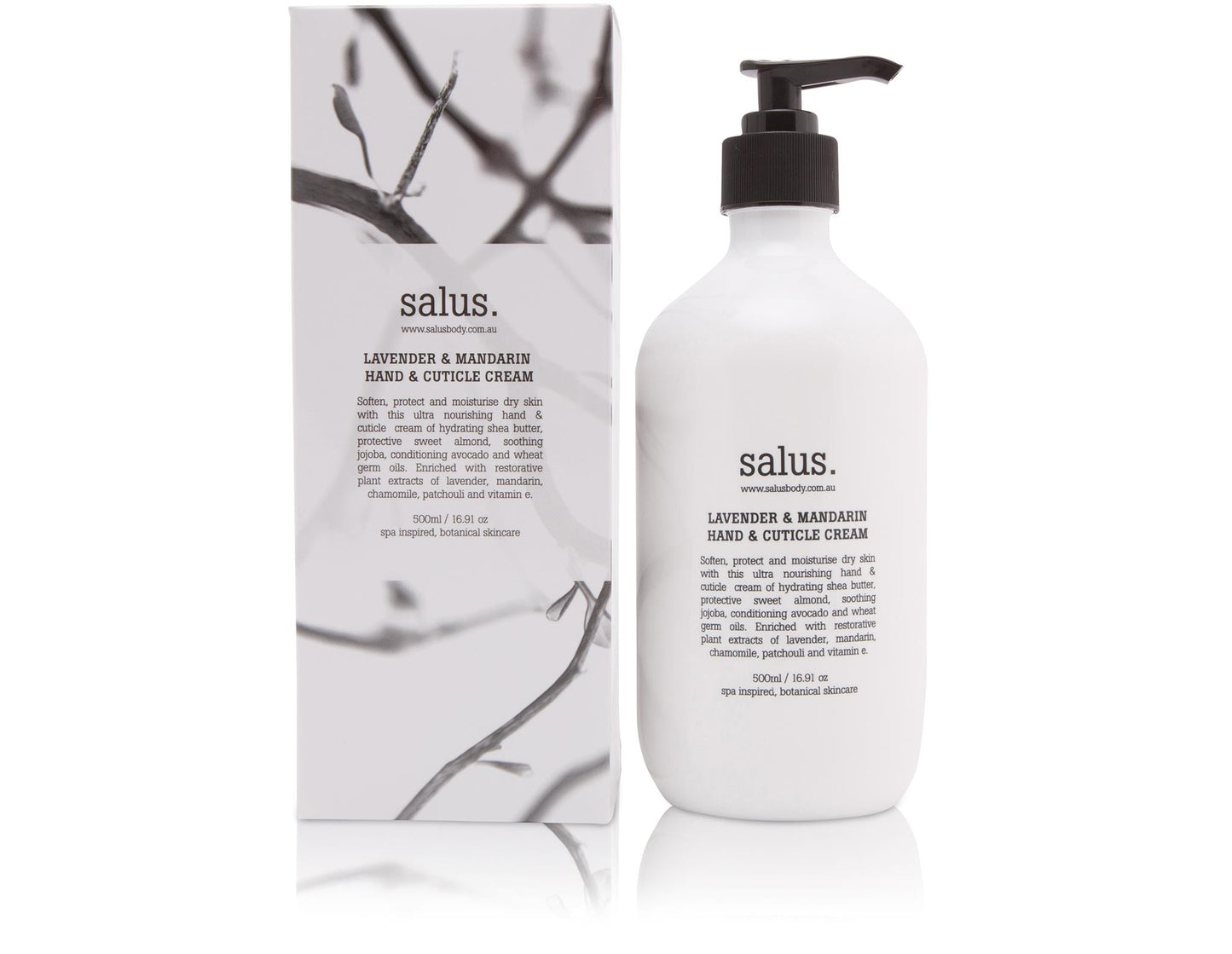 Salus Hand Cream 'Lavender & Mandarine' 500ml