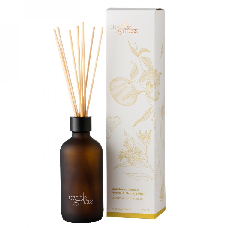 Myrtle & Moss Diffuser 'Mandarine, Lemon Myrtle & Orange Peel' - Large