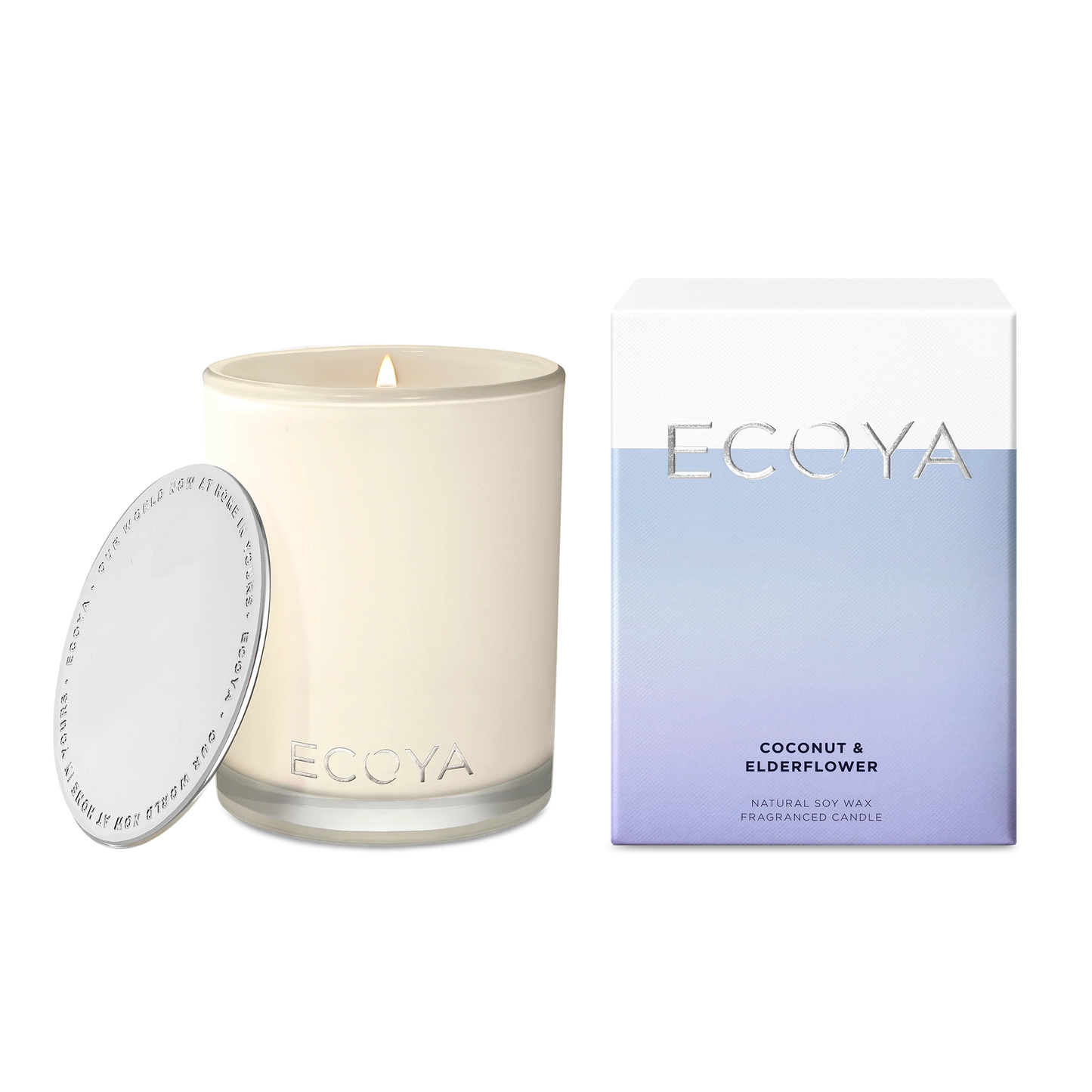 Ecoya Candle 'Coconut & Elderflower' 80 Hr