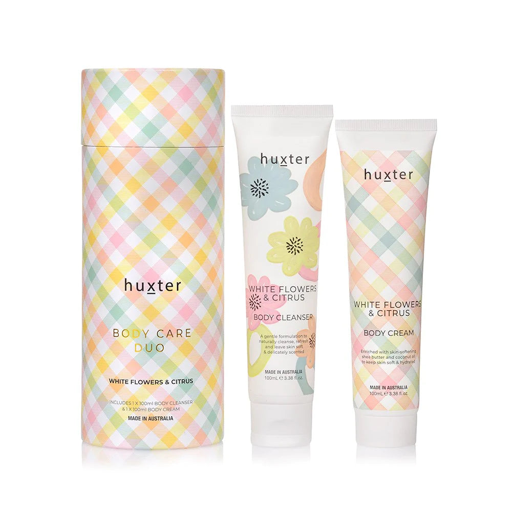 Huxter Body Care Duo 'White Flowers & Citrus'
