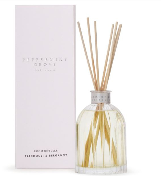 Peppermint Grove Diffuser 'Patchouli & Bergamot' Large