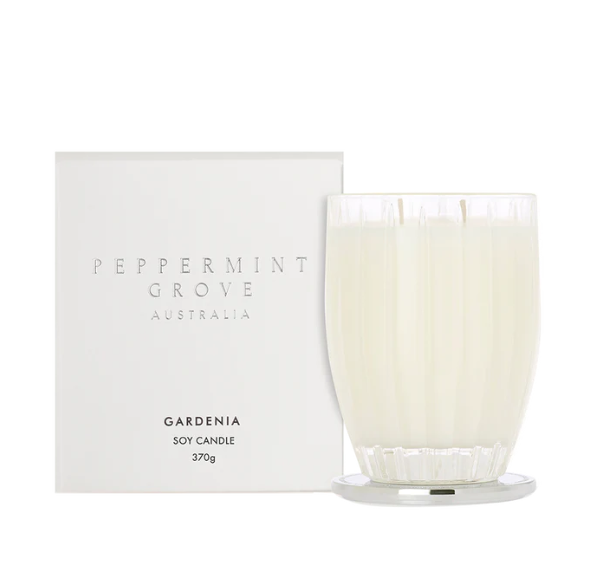 Peppermint Grove Candle 'Gardenia' Large