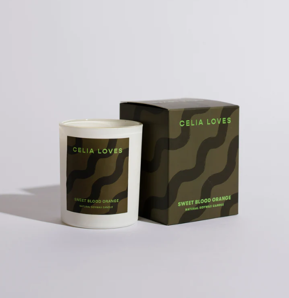 Celia Loves Candle 'Sweet Blood Orange' 40hr