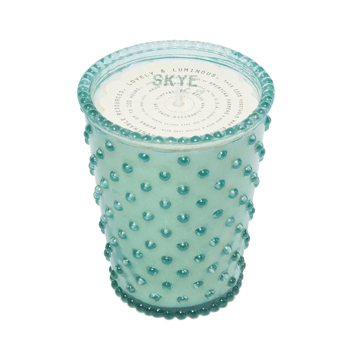 Simpatico Hobnail Candle 'Skye'