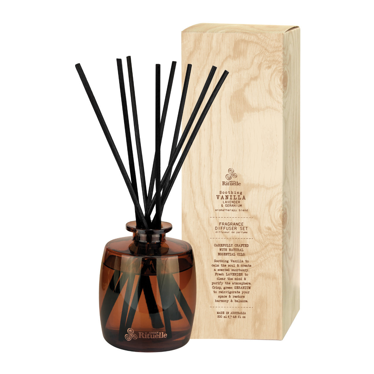 Urban Rituelle Diffuser 'Vanilla, Lavender & Geranium'