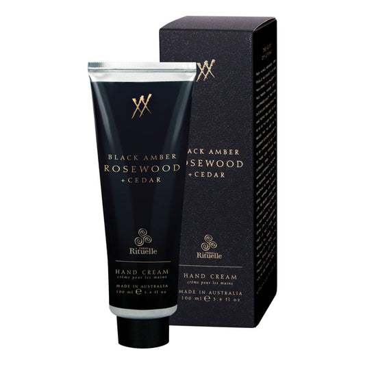 Urban Rituelle Hand Cream 'Black Amber, Rosewood & Cedar'