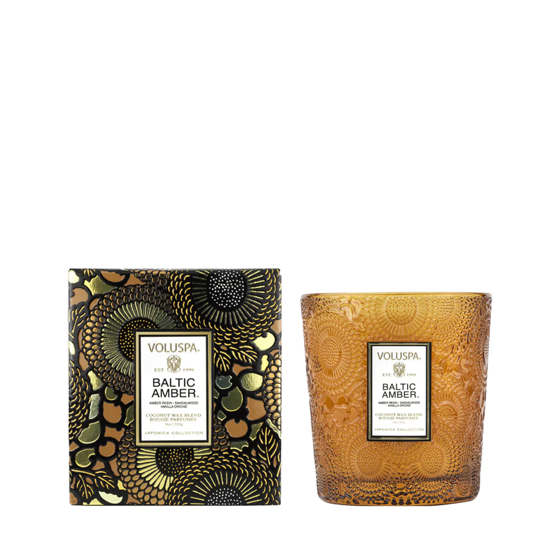 Voluspa Candle 'Baltic Amber' 60hr