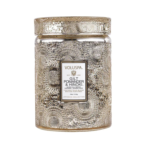 Voluspa Candle 'Gilt Pomander & Hinoki' 100hr