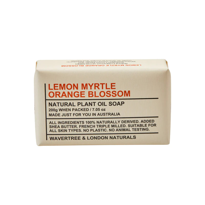 Wavertree & London Soap 'Lemon Myrtle Orange Blossom'