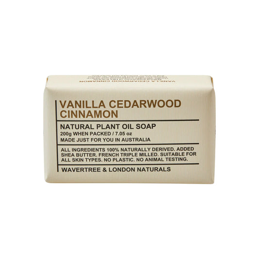 Wavertree & London Soap 'Vanilla Cedarwood Cinnamon'
