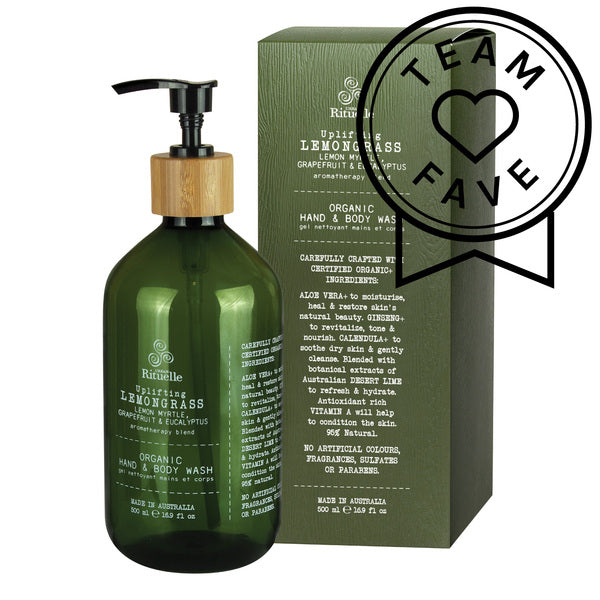 Urban Rituelle Hand & Body Wash 'Lemongrass, Lemon Myrtle, Grapefruit & Eucalyptus'