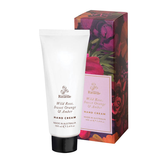Urban Rituelle Hand Cream 'Wild Rose, Sweet Orange & Amber'