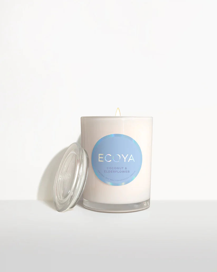 Ecoya Candle 'Coconut & Elderflower' 55 Hr
