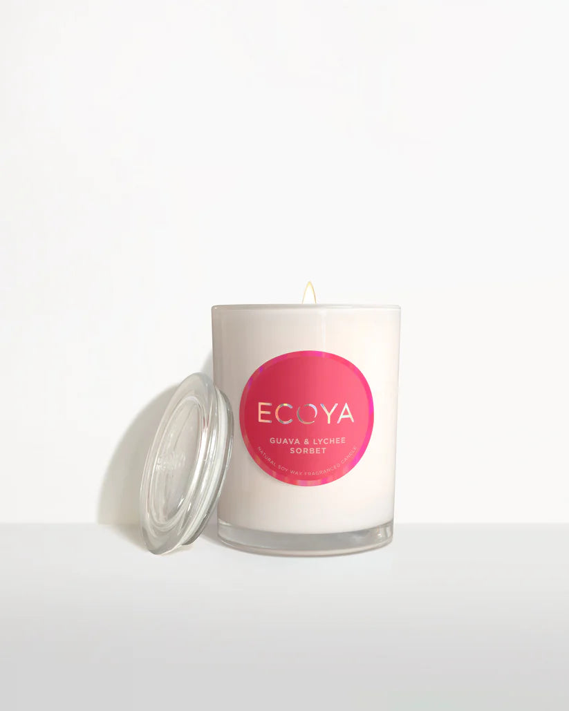 Ecoya Candle ' Guava & Lychee Sorbet' 55 Hr