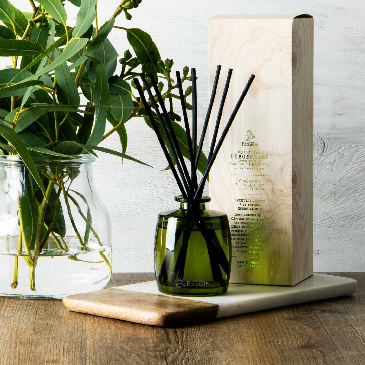 Urban Rituelle Diffuser 'Lemongrass, Lemon Myrtle, Grapefruit & Eucalyptus'