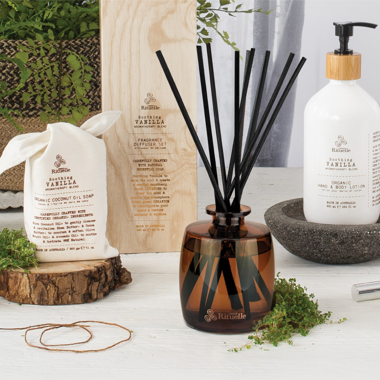 Urban Rituelle Diffuser 'Vanilla, Lavender & Geranium'