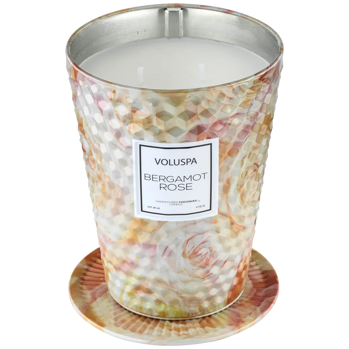 Voluspa Candle 'Bergamot Rose' 80hr