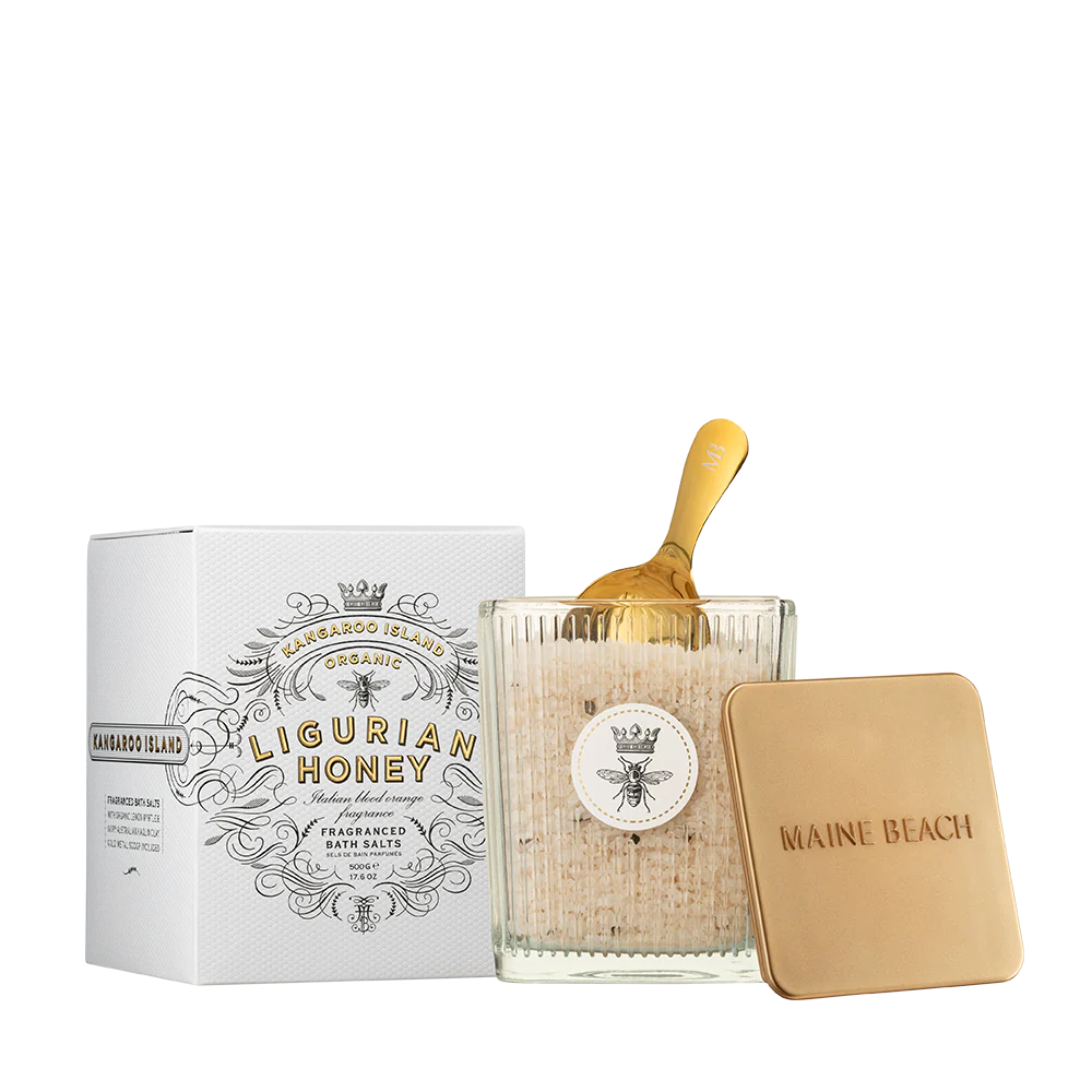 Maine Beach Bath Salts 'Ligurian Honey'
