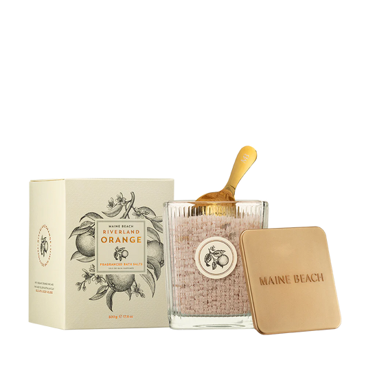 Maine Beach Bath Salts 'Riverland Orange'