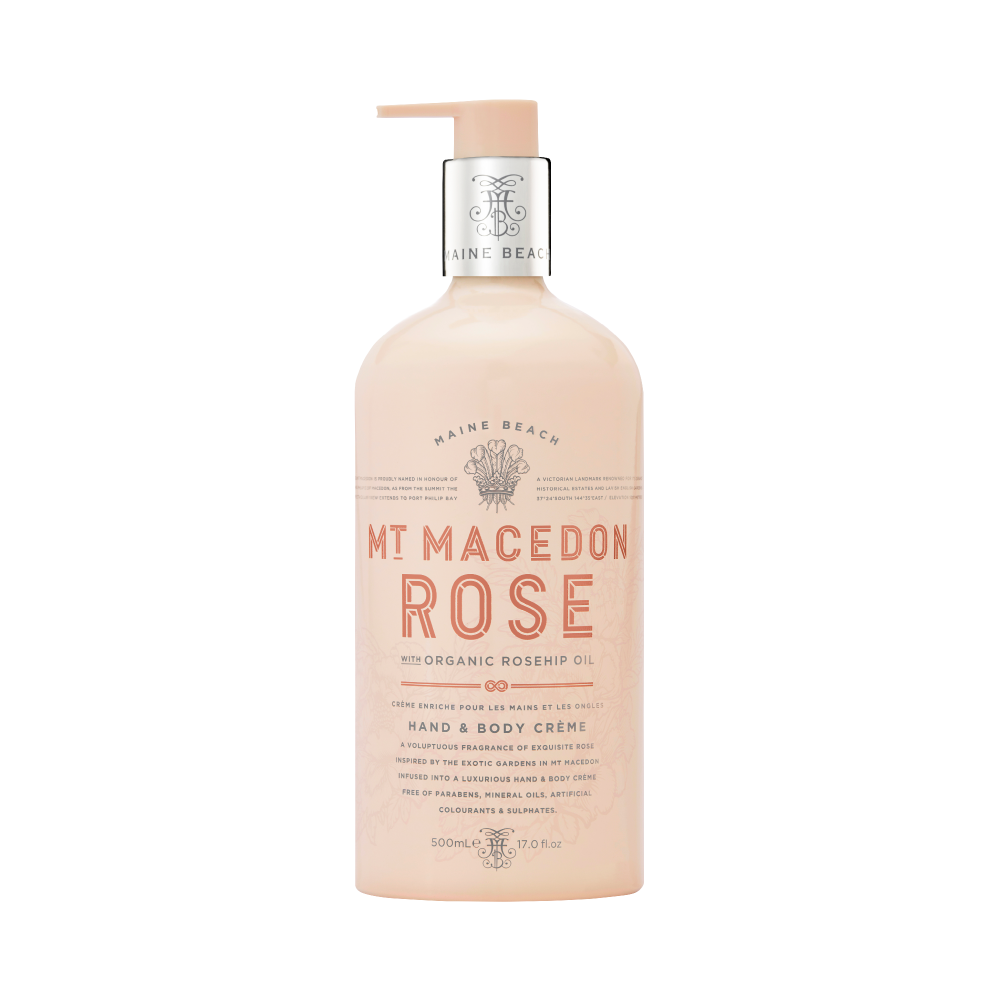 Maine Beach Hand & Body Cream 'Mt Macedon Rose'
