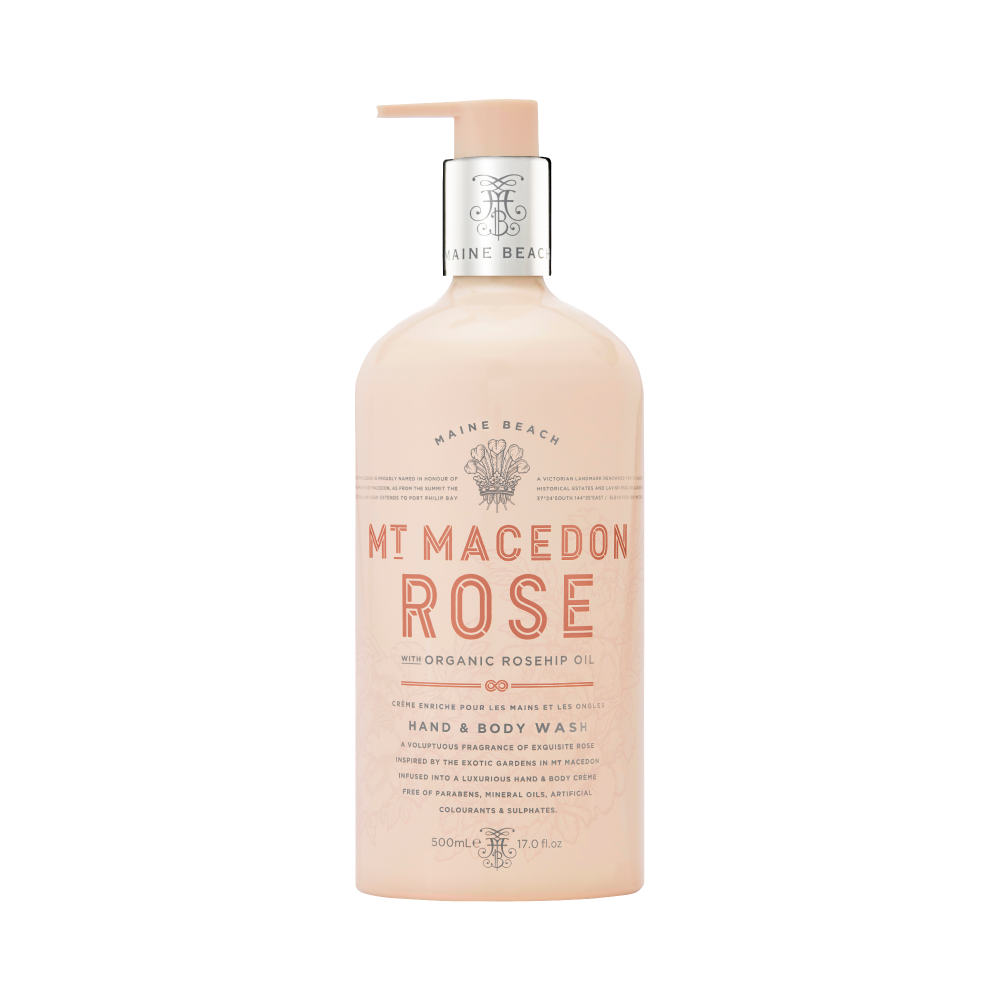 Maine Beach Hand & Body Wash 'Mt Macedon Rose'