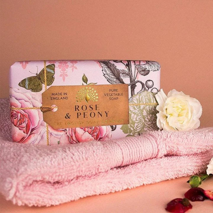 The English Soap Co. Soap Bar 'Rose & Peony'