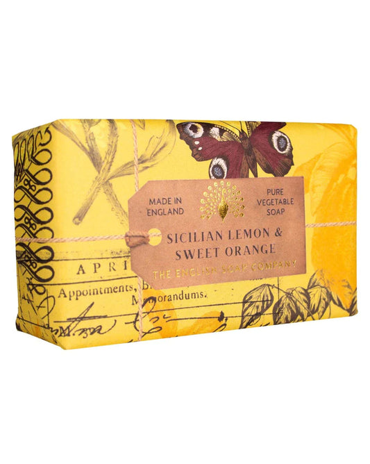 The English Soap Co. Soap Bar 'Sicilian Lemon & Sweet Orange'