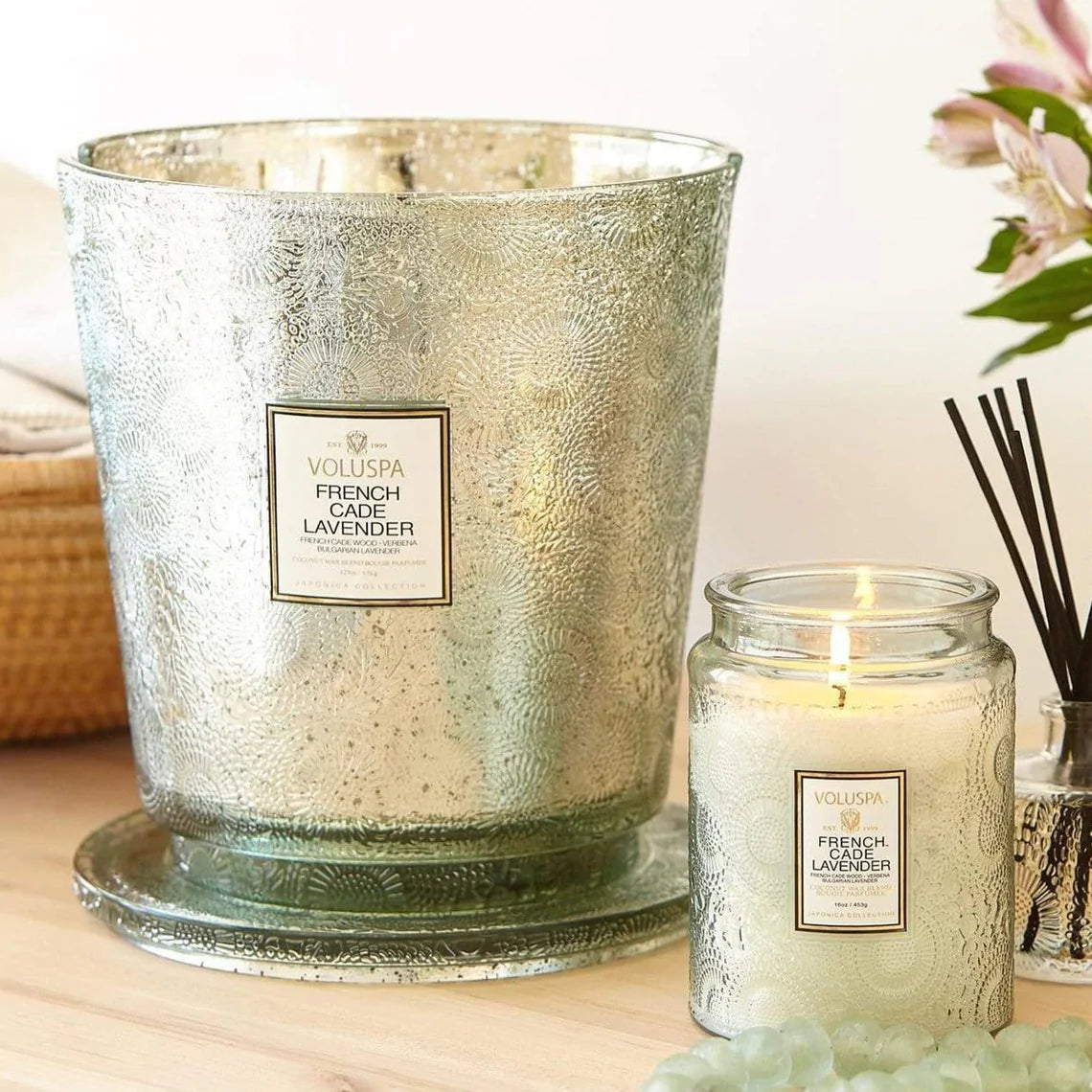 Voluspa Candle 'French Cade Lavender' 250hr