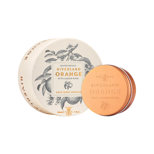 Maine Beach Body Mousse 'Riverland Orange'