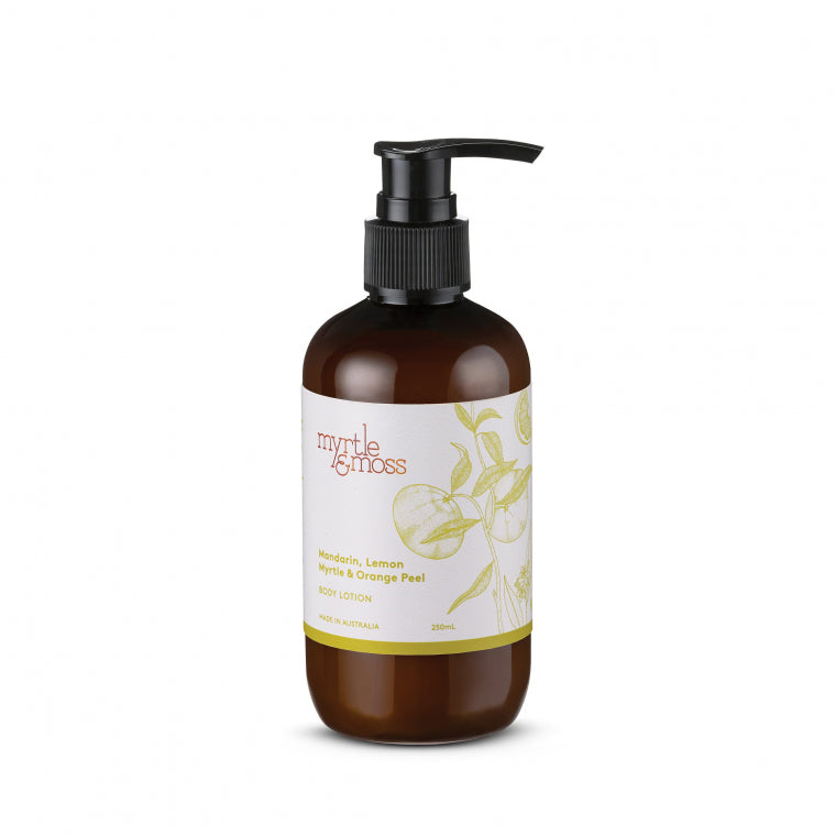 Myrtle & Moss Body Lotion 'Mandarin, Lemon Myrtle & Orange Peel' - 250ml