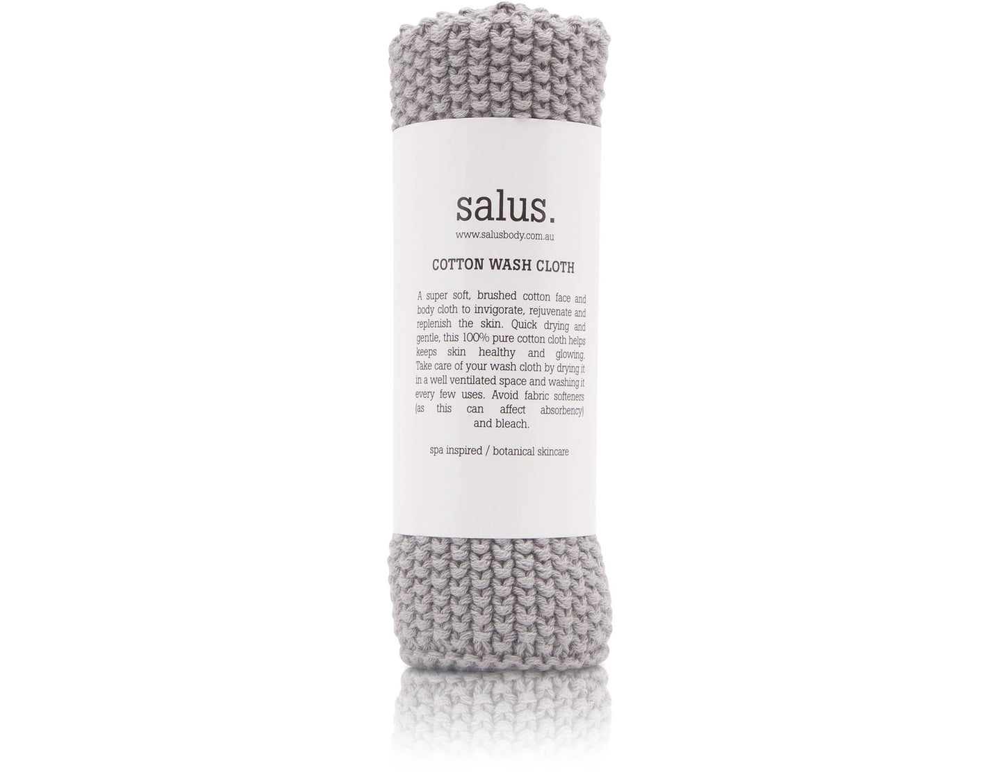 Salus Cotton Wash Cloth 'Grey'