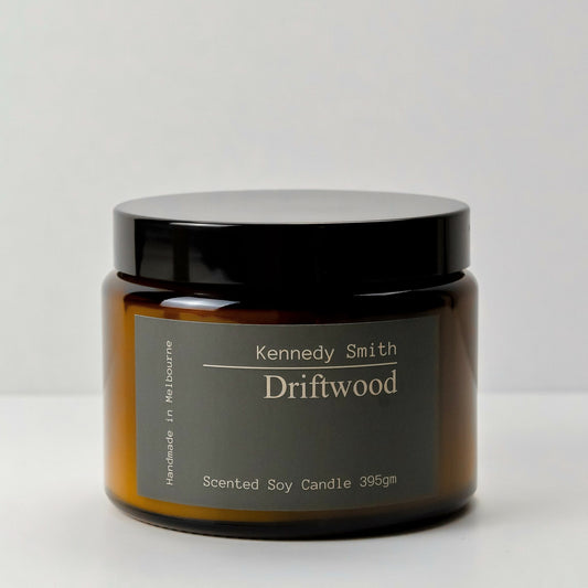 Kennedy Smith Candle 'Driftwood' - Large