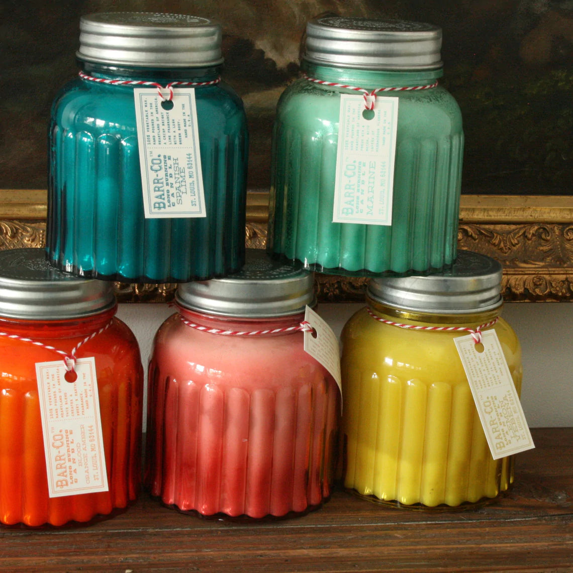 Barr-Co Apothecary Candle 'Spanish Lime'