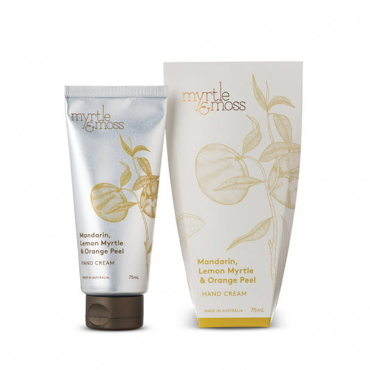 Myrtle & Moss Body Hand Cream 'Mandarin, Lemon Myrtle & Orange Peel'