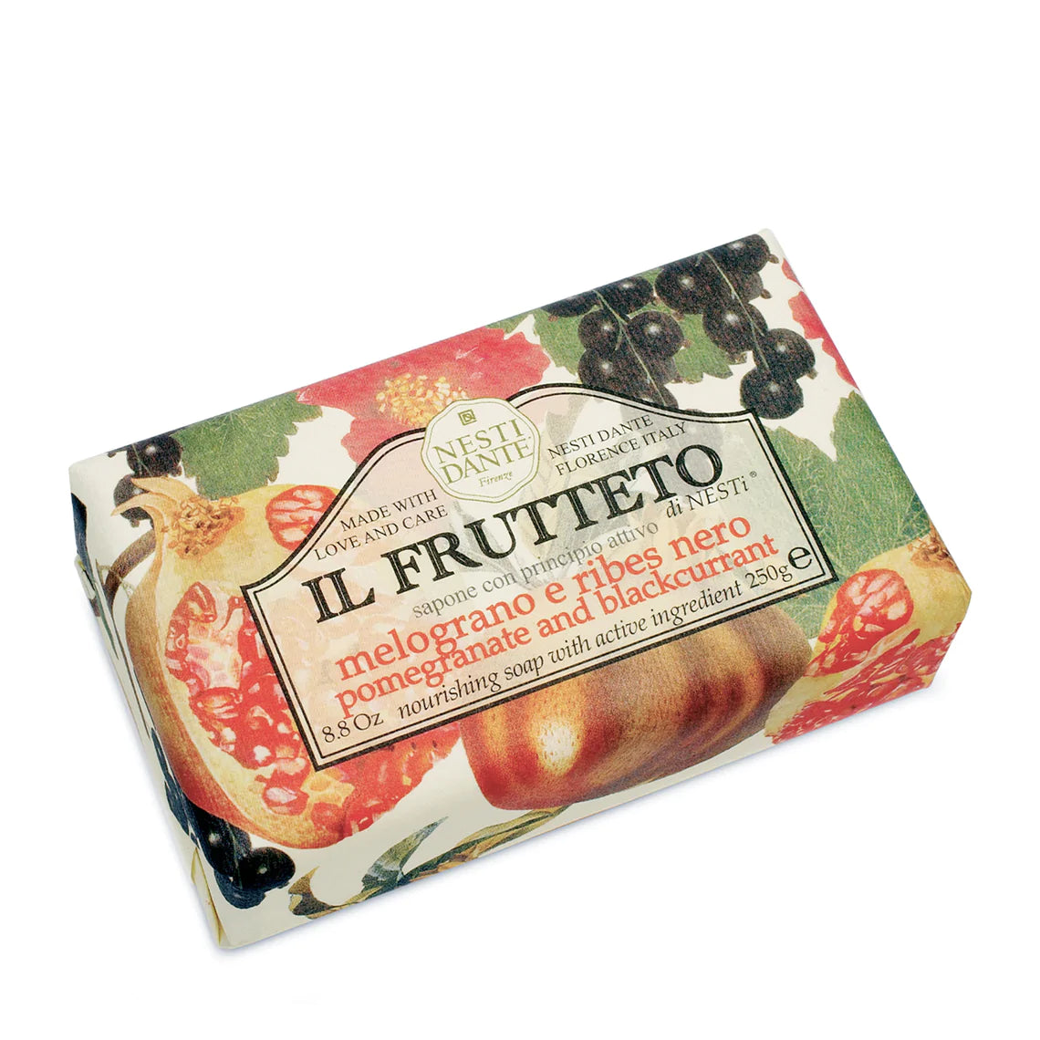 Nesti Dante Soap Il Frutteto 'Pomegranate & Blackcurrant'