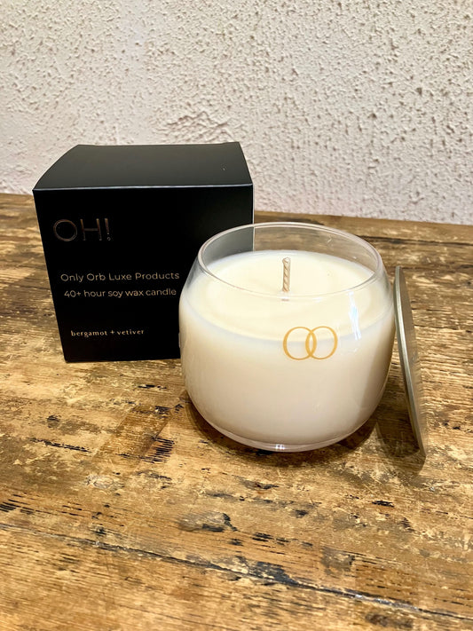 Only Orb Candle 'OH! - Bergamot & Vetiver'