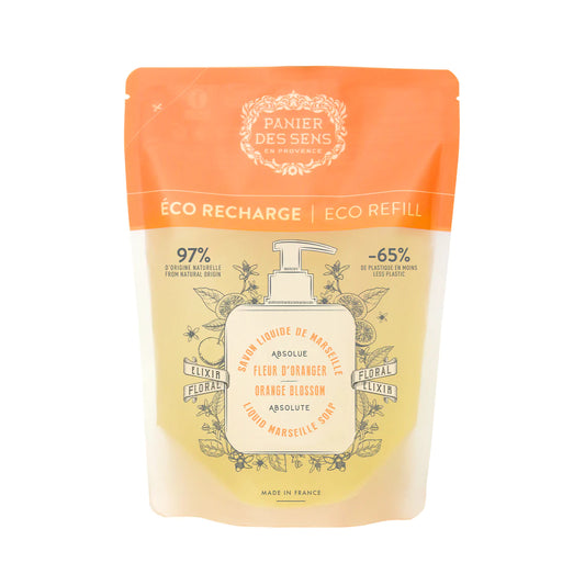 Panier Des Sens Marseille Liquid Soap Eco Refill 'Orange Blossom'