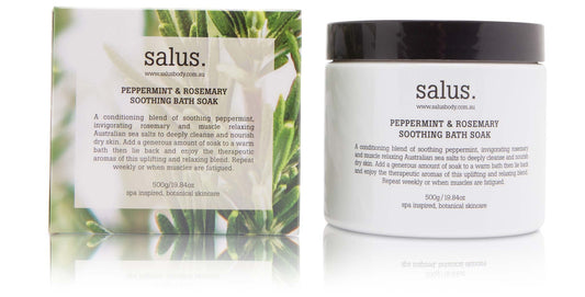 Salus Bath Soak 'Peppermint & Rosemary' 500g