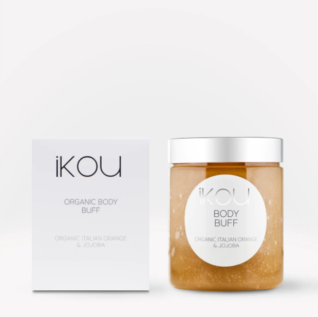 Ikou Body Buff 'Italian Orange & Jojoba' 200g