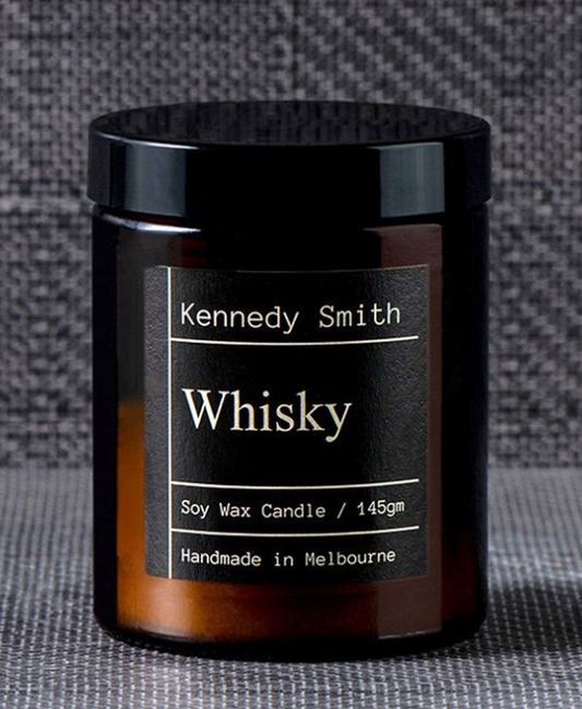 Kennedy Smith Candle 'Whisky' - Small