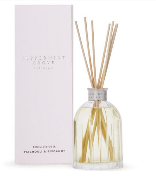 Peppermint Grove Diffuser 'Patchouli & Bergamot' Large