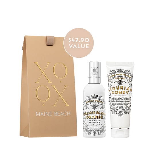 Maine Beach XO Gift Set 'Ligurian Honey'
