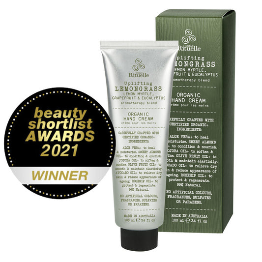 Urban Rituelle Hand Cream 'Lemongrass, Lemon Myrtle, Grapefruit & Eucalyptus'