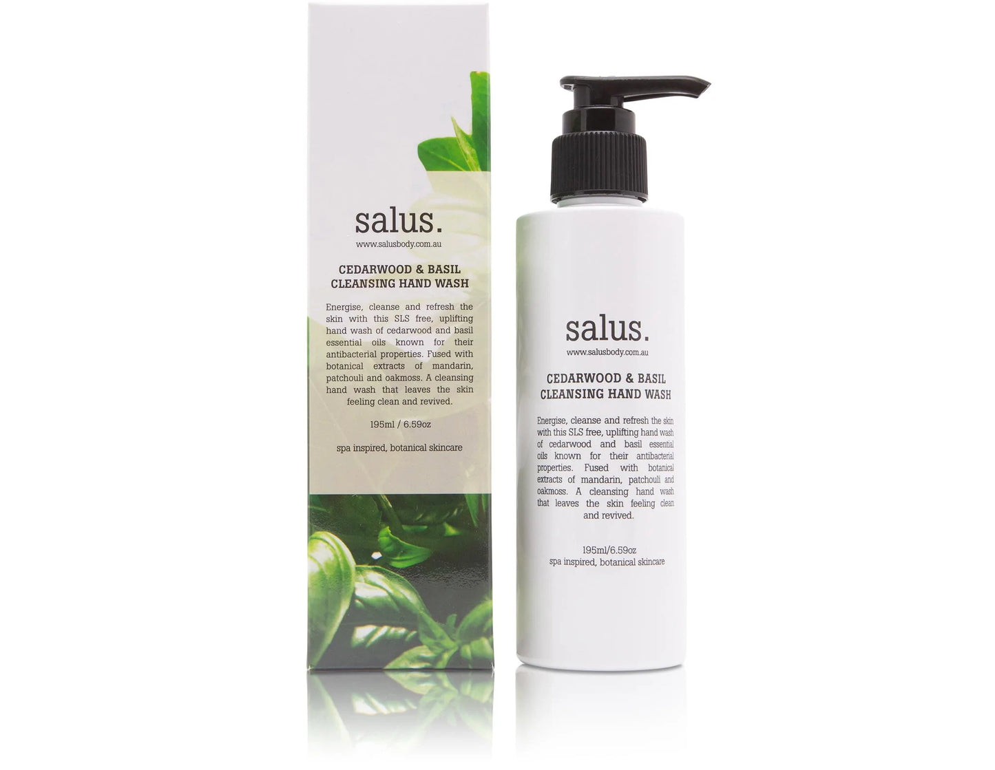 Salus Hand Wash 'Cedarwood & Basil' 195ml